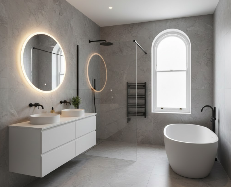 Modern bathroom